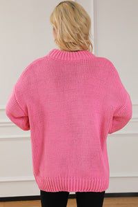 Round Neck Long Sleeve Sweater - Pahabu - Women's Clothing & Shop