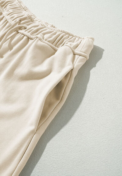 Drawstring Wide Leg Pants - Pahabu - Women's Clothing & Shop