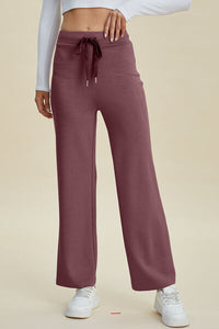 Basic Bae Full Size Air Scuba Drawstring Wide Leg Pants - Pahabu - Women's Clothing & Shop