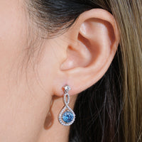 1 Carat Moissanite 925 Sterling Silver Earrings - Pahabu - Women's Clothing & Shop