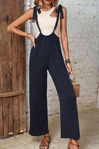 Perfee Tied Wide Leg Overalls - Pahabu - Women's Clothing & Shop