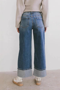 Straight Leg Jeans with Pockets - Pahabu - Women's Clothing & Shop
