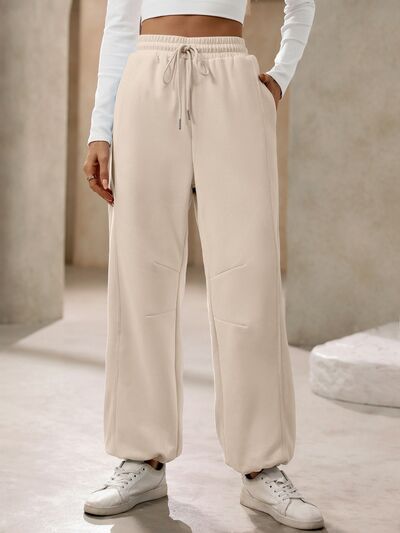 Ivy Lane Drawstring Joggers with Pockets - Pahabu - Women's Clothing & Shop