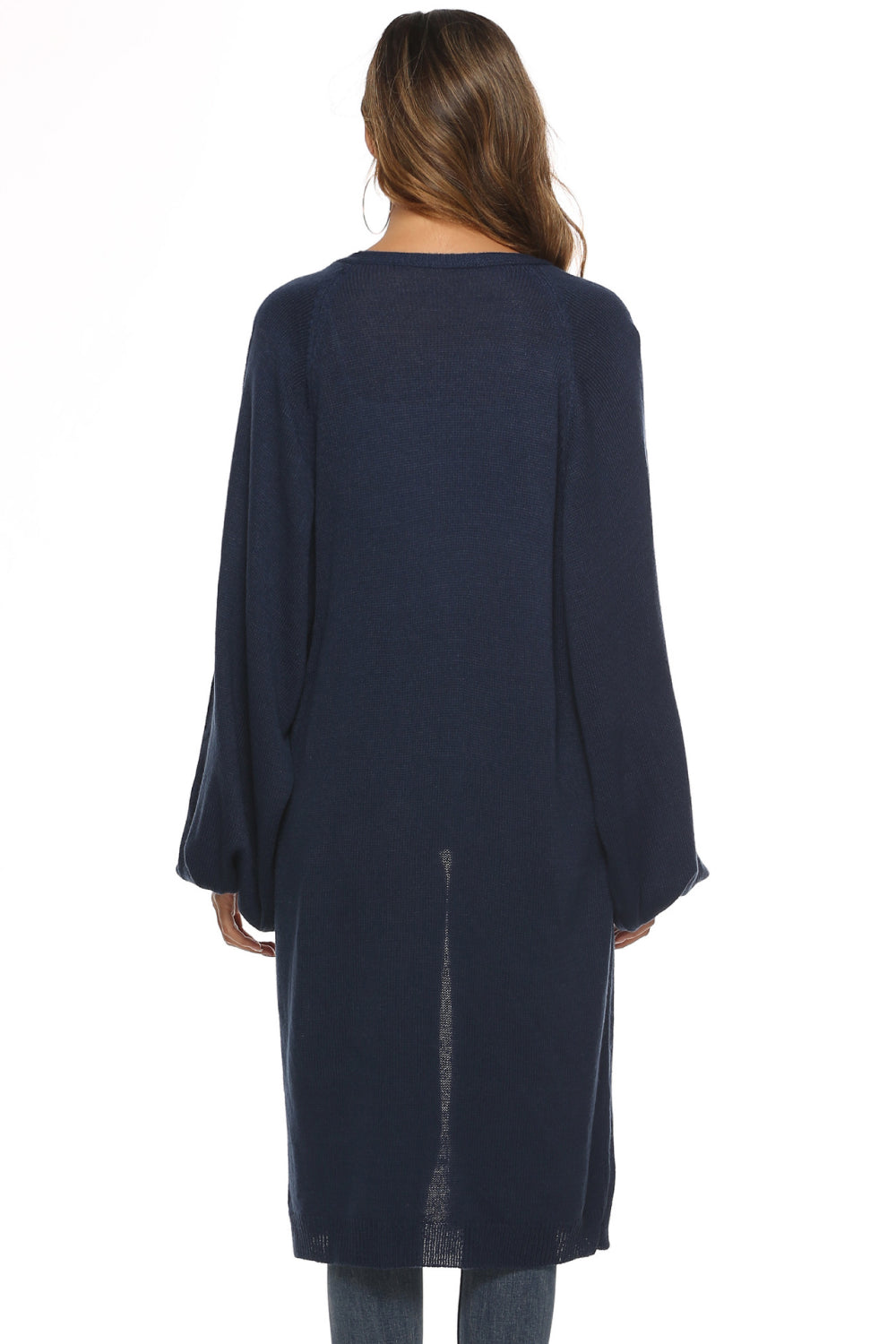 Long Sleeve Open Front Cardigan - Pahabu - Women's Clothing & Shop