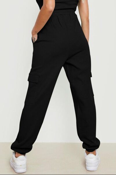 Drawstring Joggers with Pockets - Pahabu - Women's Clothing & Shop