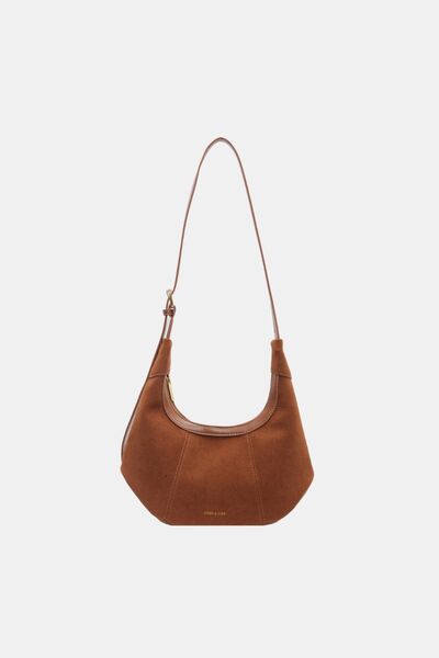 Suede Adjustable Strap Shoulder Bag - Pahabu - Women's Clothing & Shop