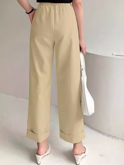 Full Size High Waist Pants - Pahabu - Women's Clothing & Shop