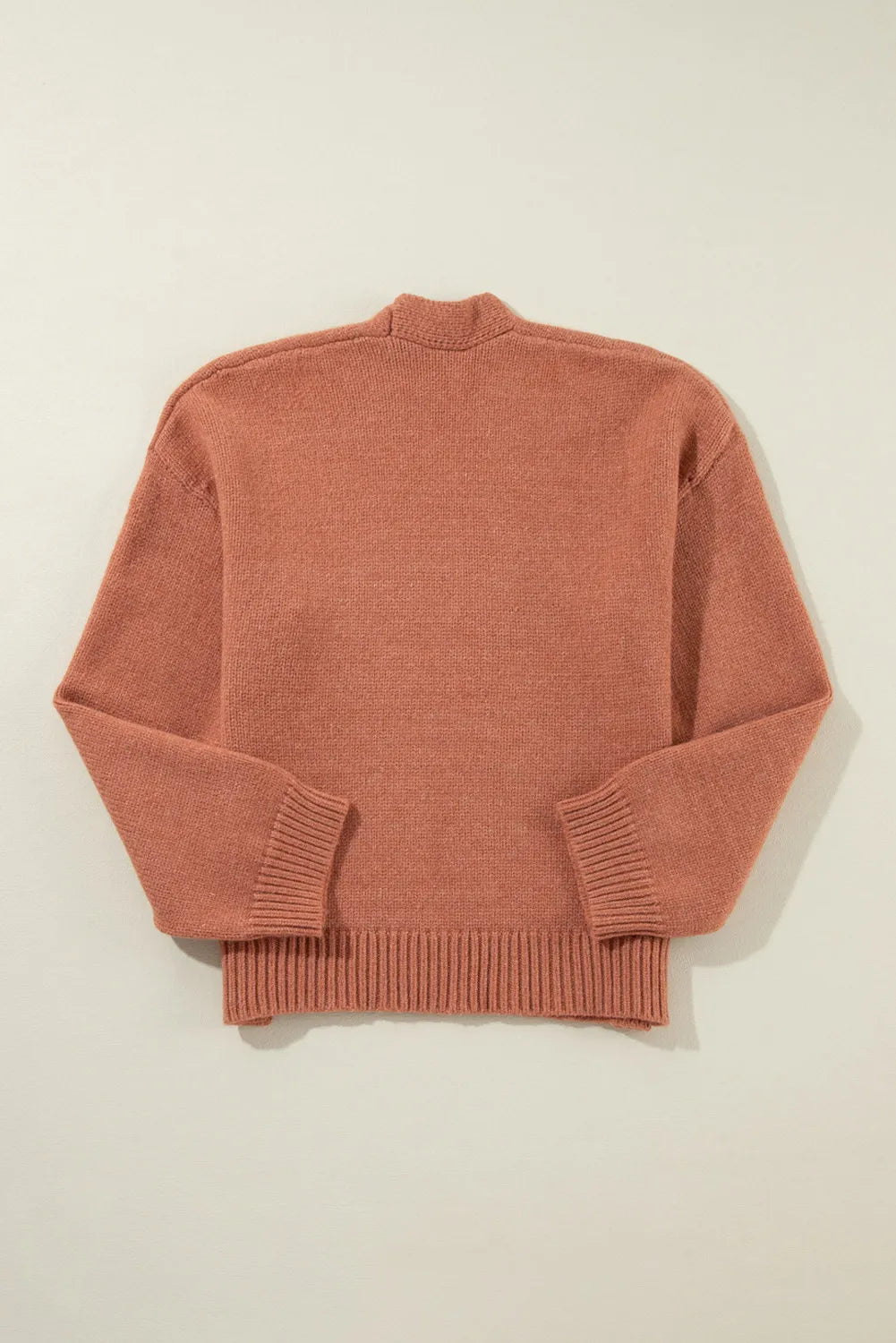 Open Front Dropped Shoulder Cardigan - Pahabu - Women's Clothing & Shop