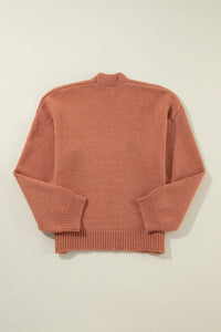 Open Front Dropped Shoulder Cardigan - Pahabu - Women's Clothing & Shop