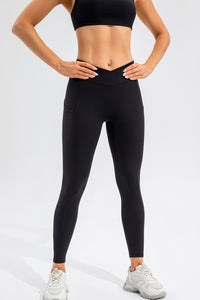 High Waist Active Leggings with Pockets - Pahabu - Women's Clothing & Shop