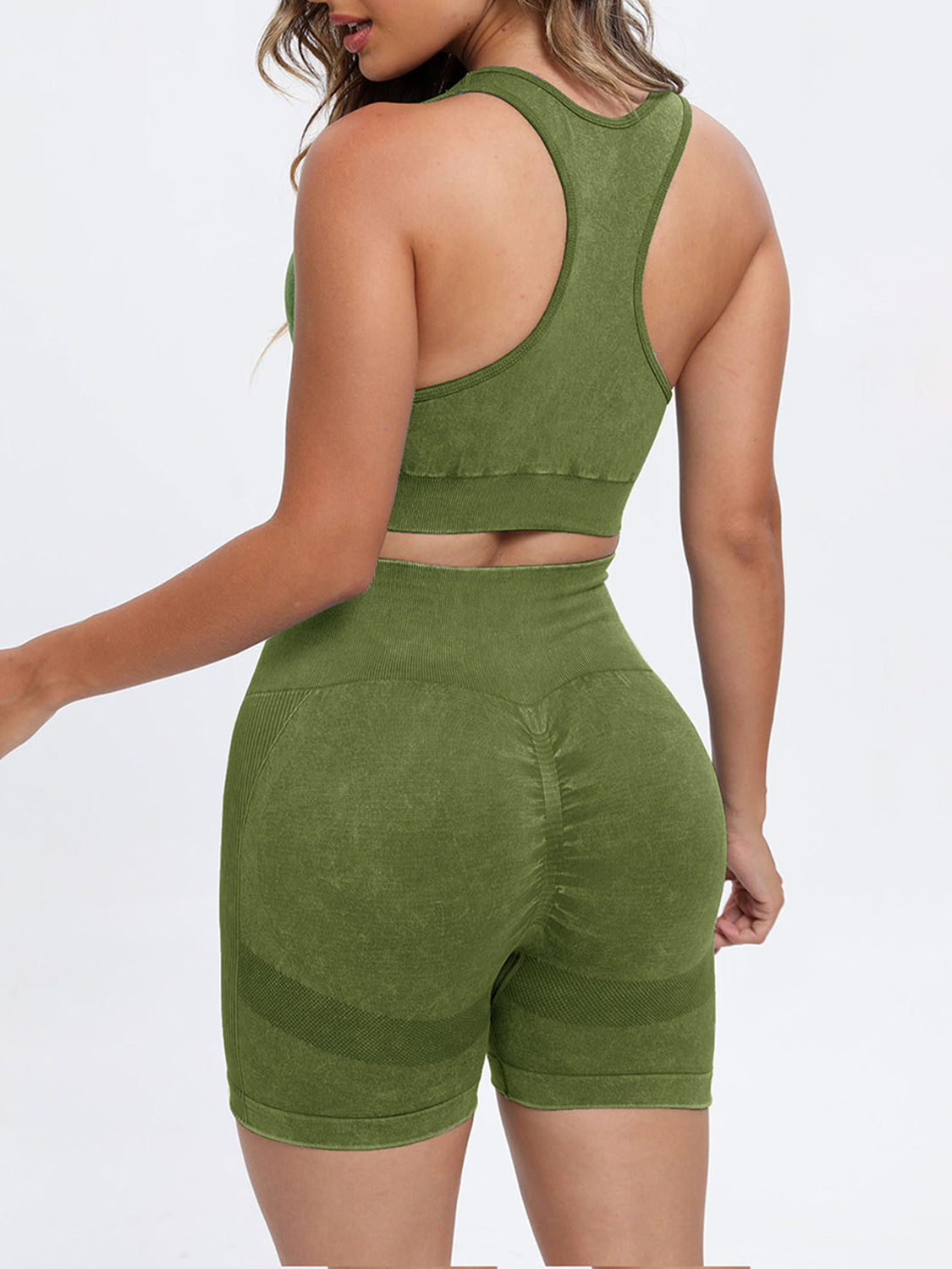 Scoop Neck Wide Strap Top and Shorts Active Set - Pahabu - Women's Clothing & Shop