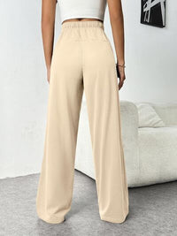 Drawstring Wide Leg Pants with Pockets - Pahabu - Women's Clothing & Shop
