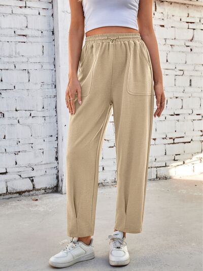 Lovelet Drawstring Pants with Pockets - Pahabu - Women's Clothing & Shop