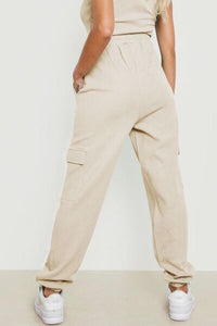 Drawstring Joggers with Pockets - Pahabu - Women's Clothing & Shop