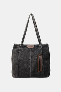 Medium Denim Tote Bag - Pahabu - Women's Clothing & Shop