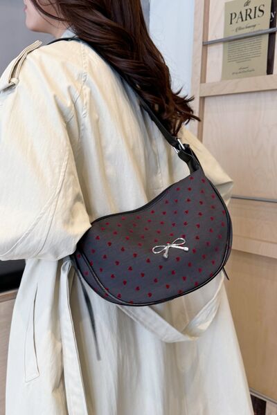 Polyester Printed Adjustable Strap Crossbody Bag - Pahabu - Women's Clothing & Shop