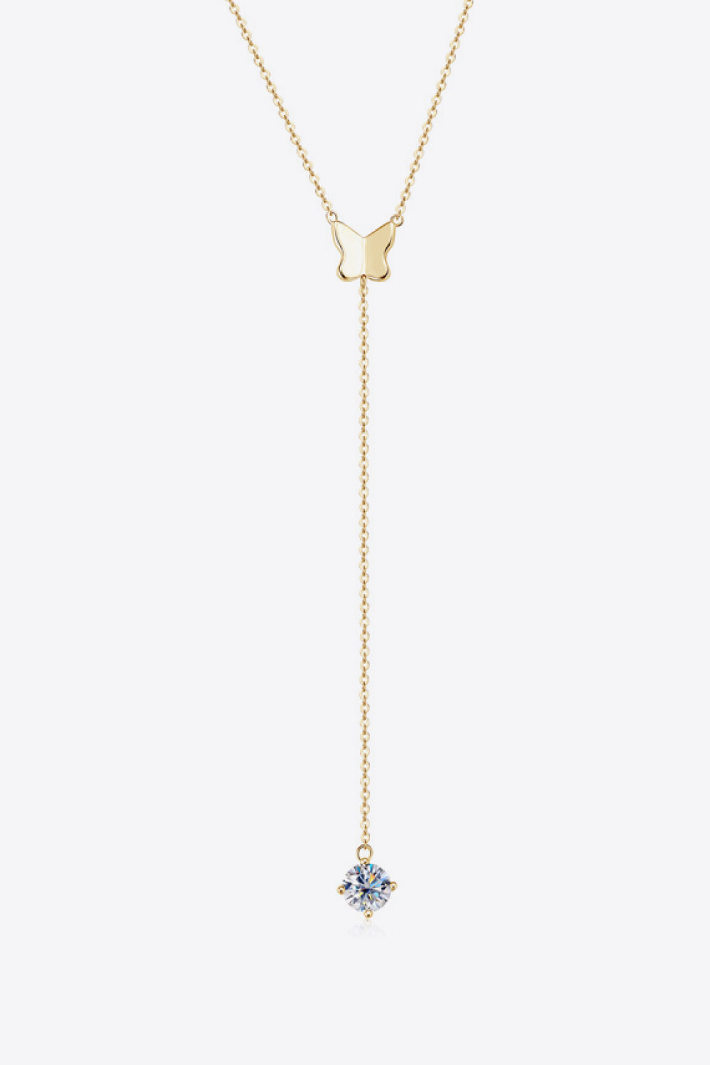 1 Carat Moissanite 925 Sterling Silver Necklace - Pahabu - Women's Clothing & Shop