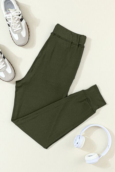 Drawstring Joggers with Pockets - Pahabu - Women's Clothing & Shop