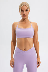Crisscross Spaghetti Strap Active Cami - Pahabu - Women's Clothing & Shop