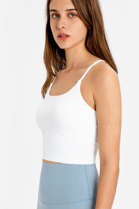 Millennia Crisscross Back Scoop Neck Sports Cami - Pahabu - Women's Clothing & Shop