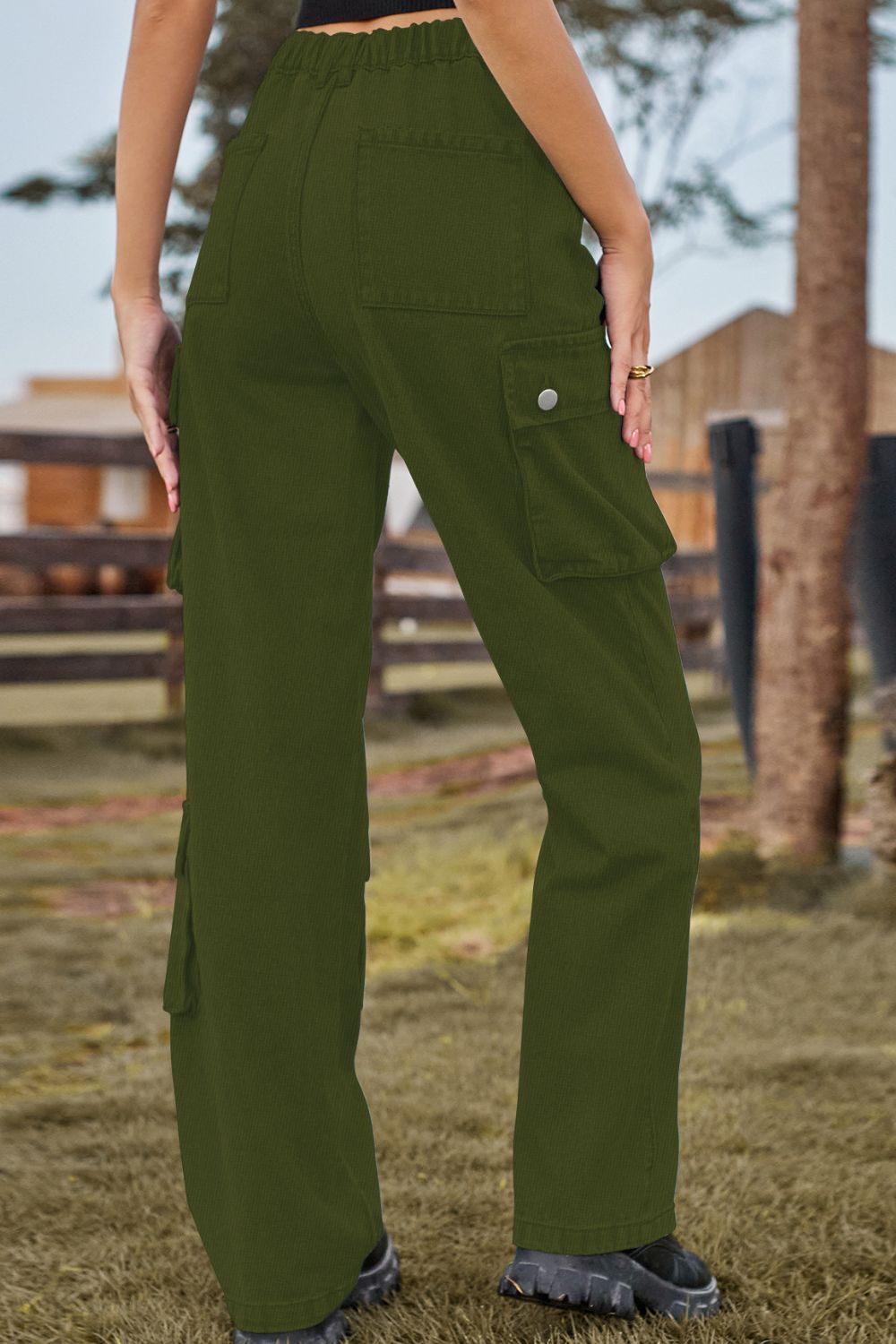 Loose Fit Long Jeans with Pockets - Pahabu - Women's Clothing & Shop