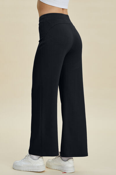 Basic Bae Full Size Air Scuba Drawstring Wide Leg Pants - Pahabu - Women's Clothing & Shop