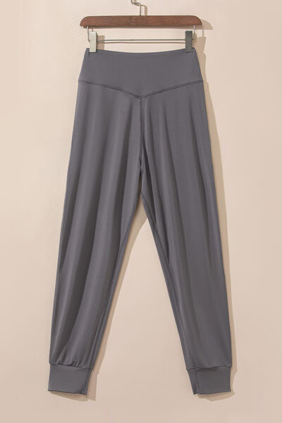 High Waist Joggers with Pockets - Pahabu - Women's Clothing & Shop