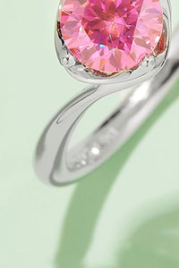 1 Carat Moissanite 925 Sterling Silver Solitaire Ring - Pahabu - Women's Clothing & Shop