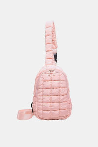 Quilted Nylon Crossbody Bag - Pahabu - Women's Clothing & Shop