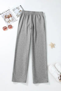 Drawstring Pants with Pockets - Pahabu - Women's Clothing & Shop