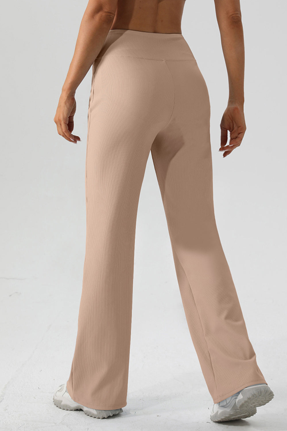 High Waist Straight Active Pants - Pahabu - Women's Clothing & Shop