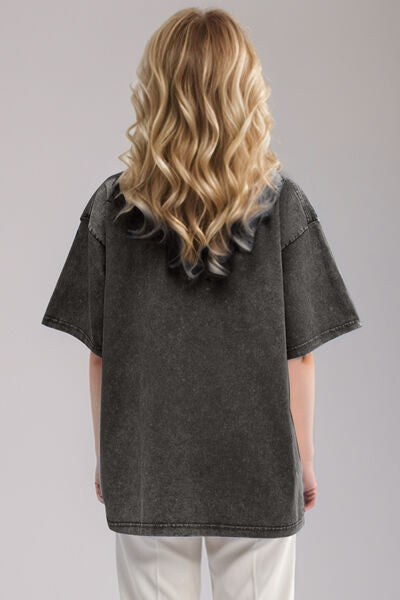 Basic Bae Round Neck Half Sleeve T-Shirt - Pahabu - Women's Clothing & Shop