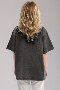 Basic Bae Round Neck Half Sleeve T-Shirt - Pahabu - Women's Clothing & Shop