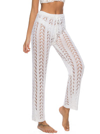 Cutout Drawstring High Waist Swim Pants - Pahabu - Women's Clothing & Shop