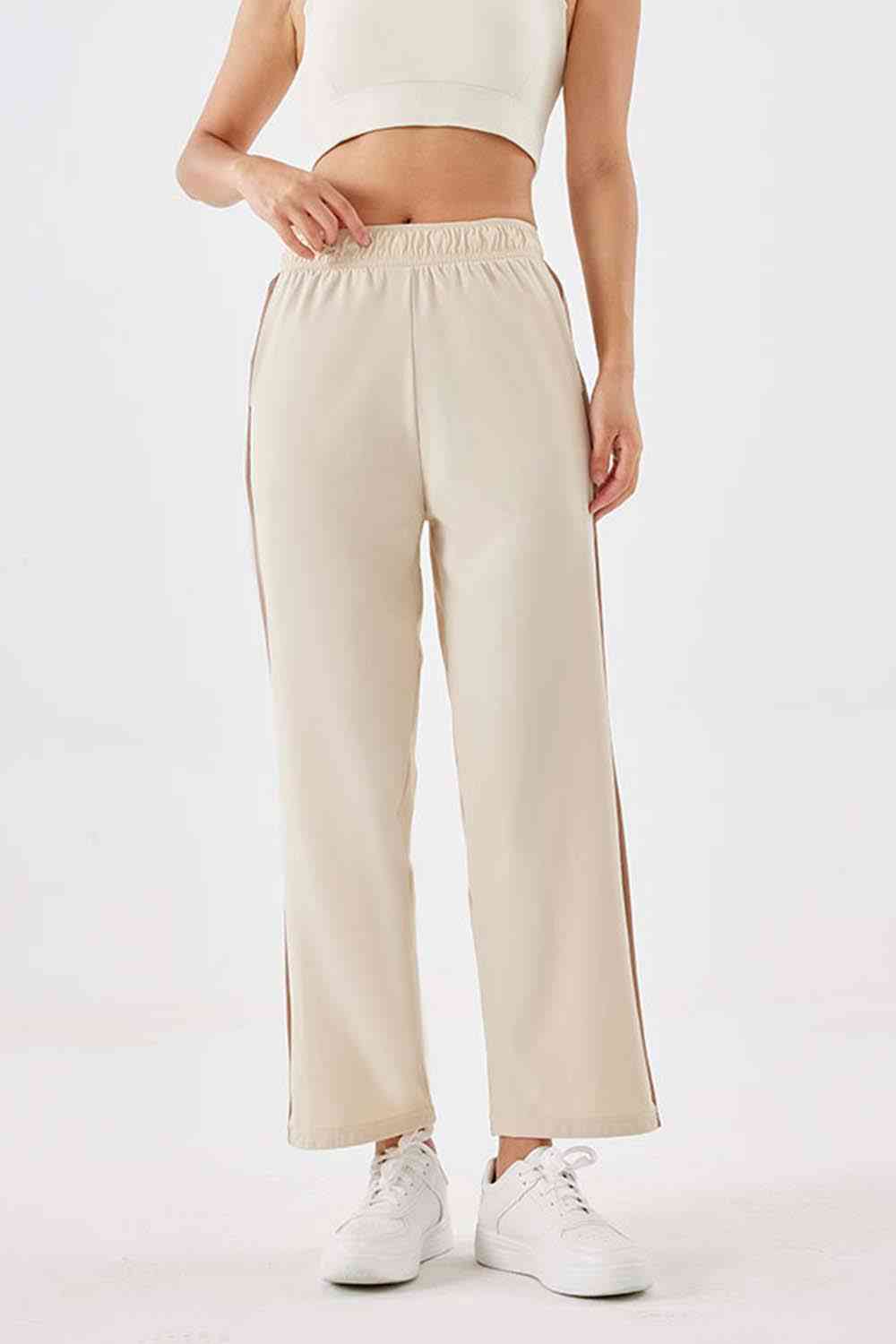 Seam Detail Long Pants - Pahabu - Women's Clothing & Shop