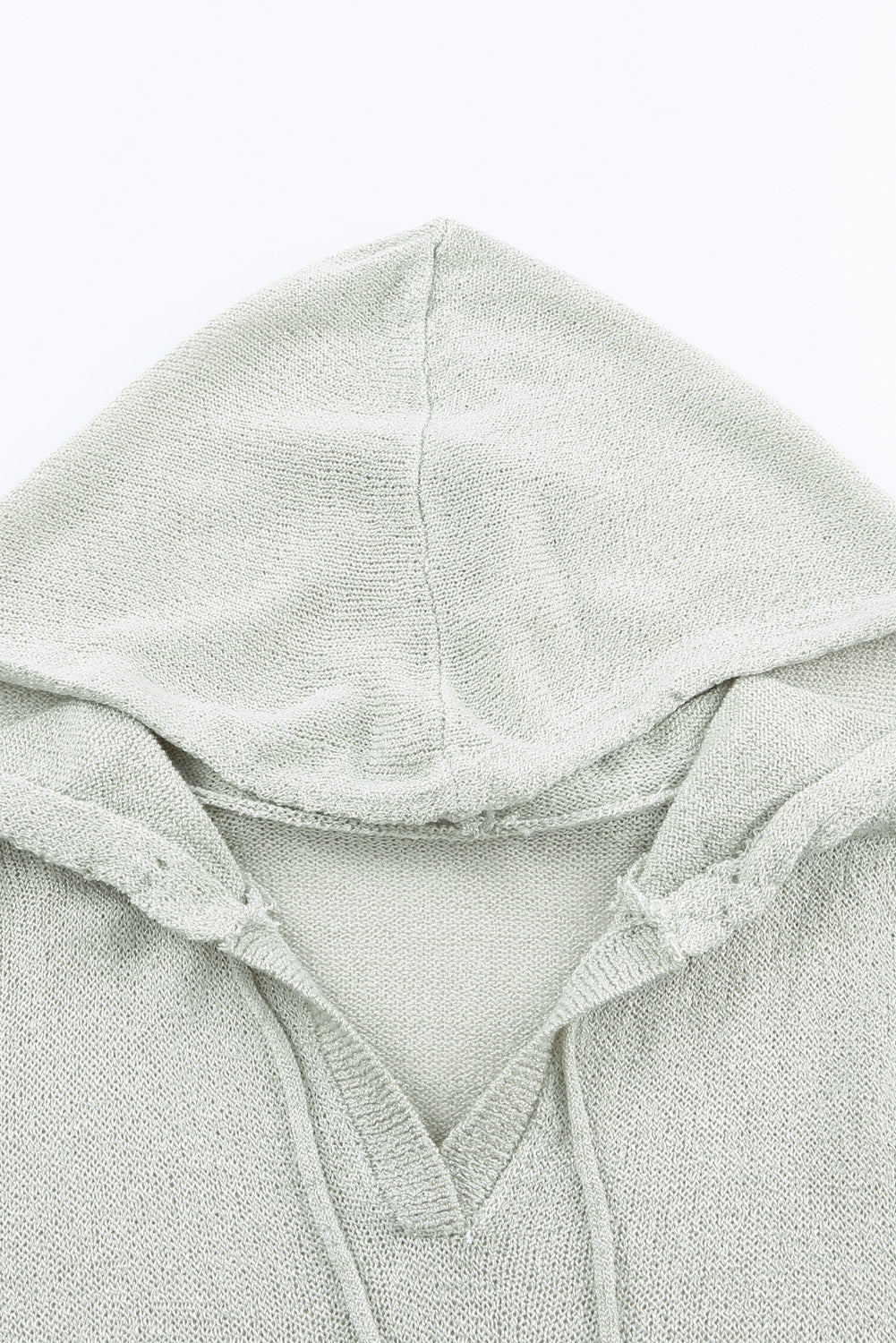 Color Block Long Sleeve Drawstring Hooded Sweater - Pahabu - Women's Clothing & Shop