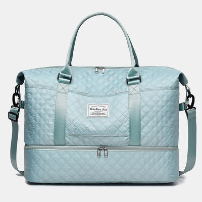 Diamond Grid Oxford Cloth Oversize Travel Bag - Pahabu - Women's Clothing & Shop