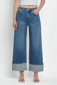 Straight Leg Jeans with Pockets - Pahabu - Women's Clothing & Shop