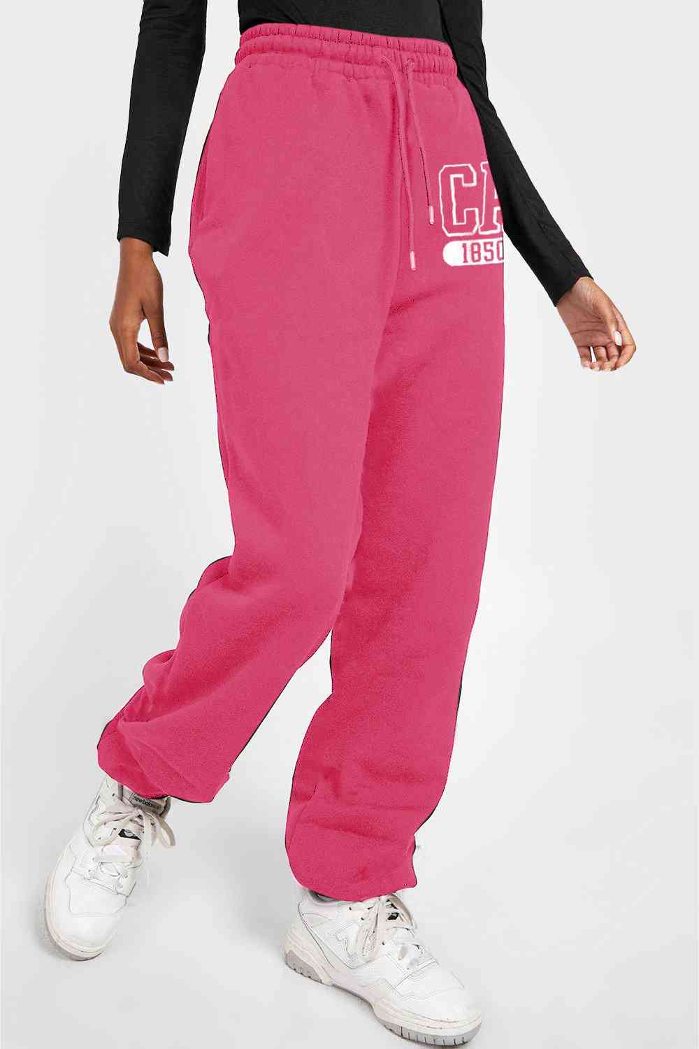 Simply Love Simply Love Full Size CA 1850 Graphic Joggers - Pahabu - Women's Clothing & Shop