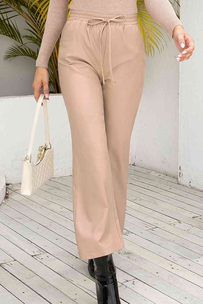 Ivy Lane Drawstring Wide Leg Long Pants - Pahabu - Women's Clothing & Shop