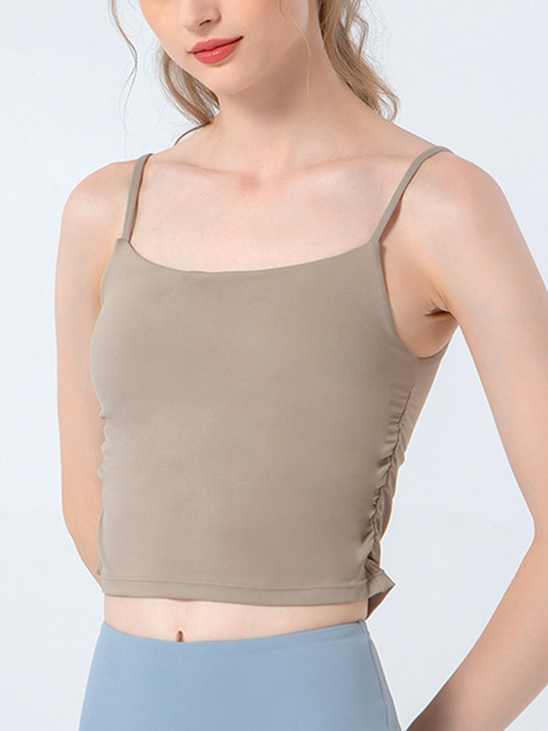 Ruched Sports Cami - Pahabu - Women's Clothing & Shop