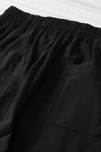 Half Elastic Waist Straight Pants - Pahabu - Women's Clothing & Shop