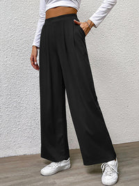 Perfee High Waist Straight Pants - Pahabu - Women's Clothing & Shop