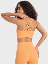 Millennia Crisscross Scoop Neck Active Tank - Pahabu - Women's Clothing & Shop