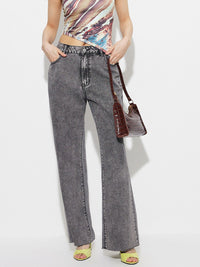 High Waist Bootcut Jeans with Pockets - Pahabu - Women's Clothing & Shop