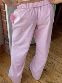 Elastic Waist Wide Leg Pants - Pahabu - Women's Clothing & Shop
