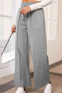 Drawstring Wide Leg Pants with Pockets - Pahabu - Women's Clothing & Shop