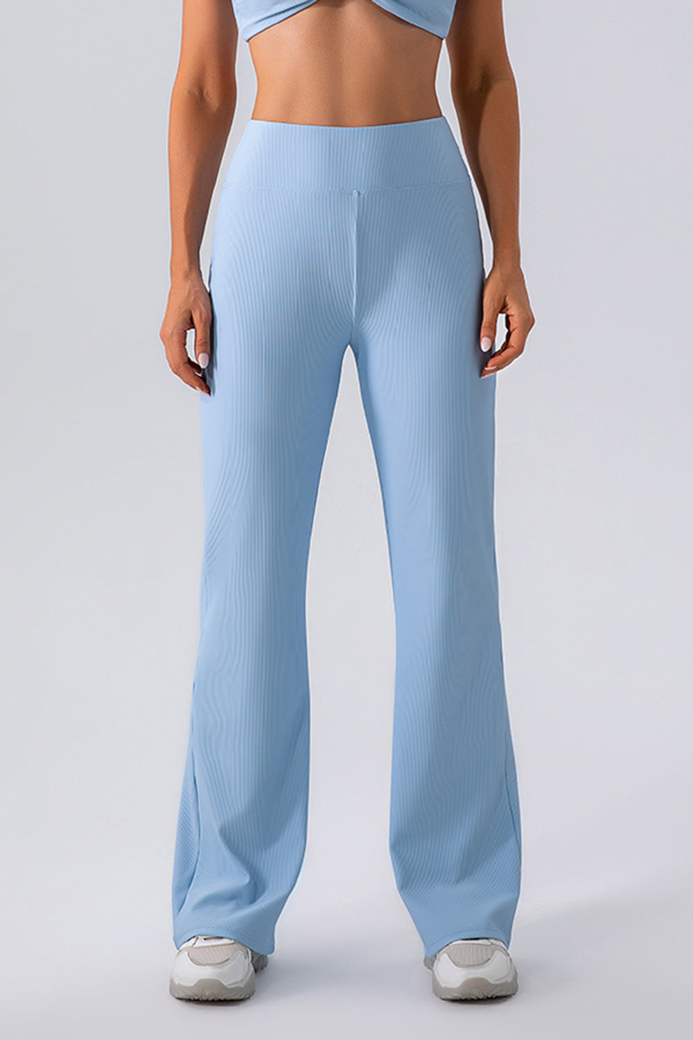 High Waist Straight Active Pants - Pahabu - Women's Clothing & Shop