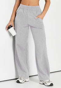 Elastic Waist Sweatpants with Pockets - Pahabu - Women's Clothing & Shop