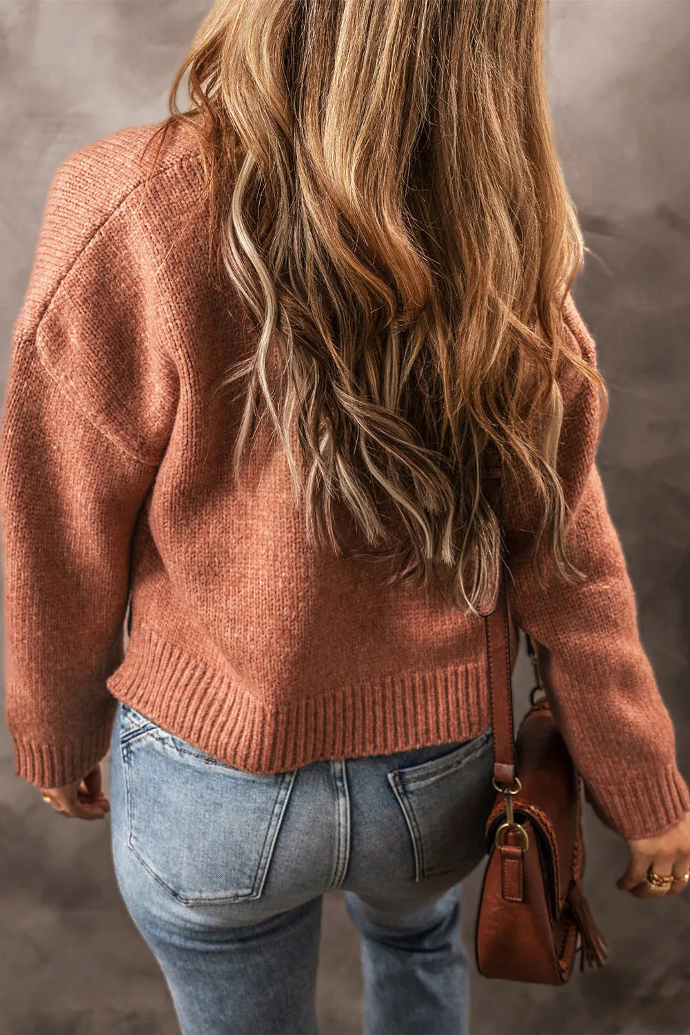 Open Front Dropped Shoulder Cardigan - Pahabu - Women's Clothing & Shop